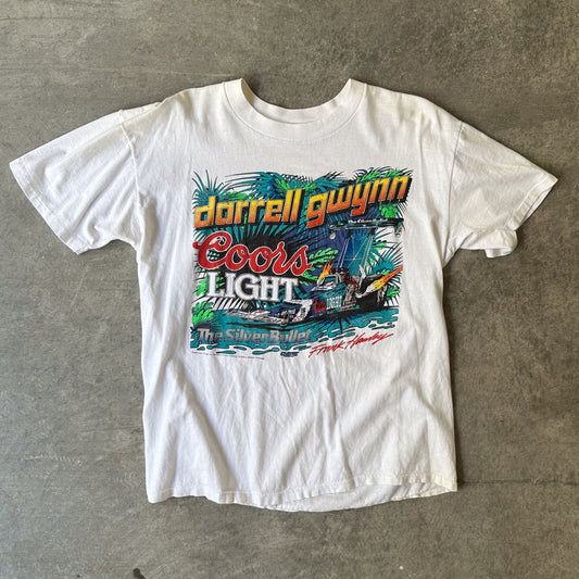 Vintage Coors Light Darrell Gwynn T Shirt - L