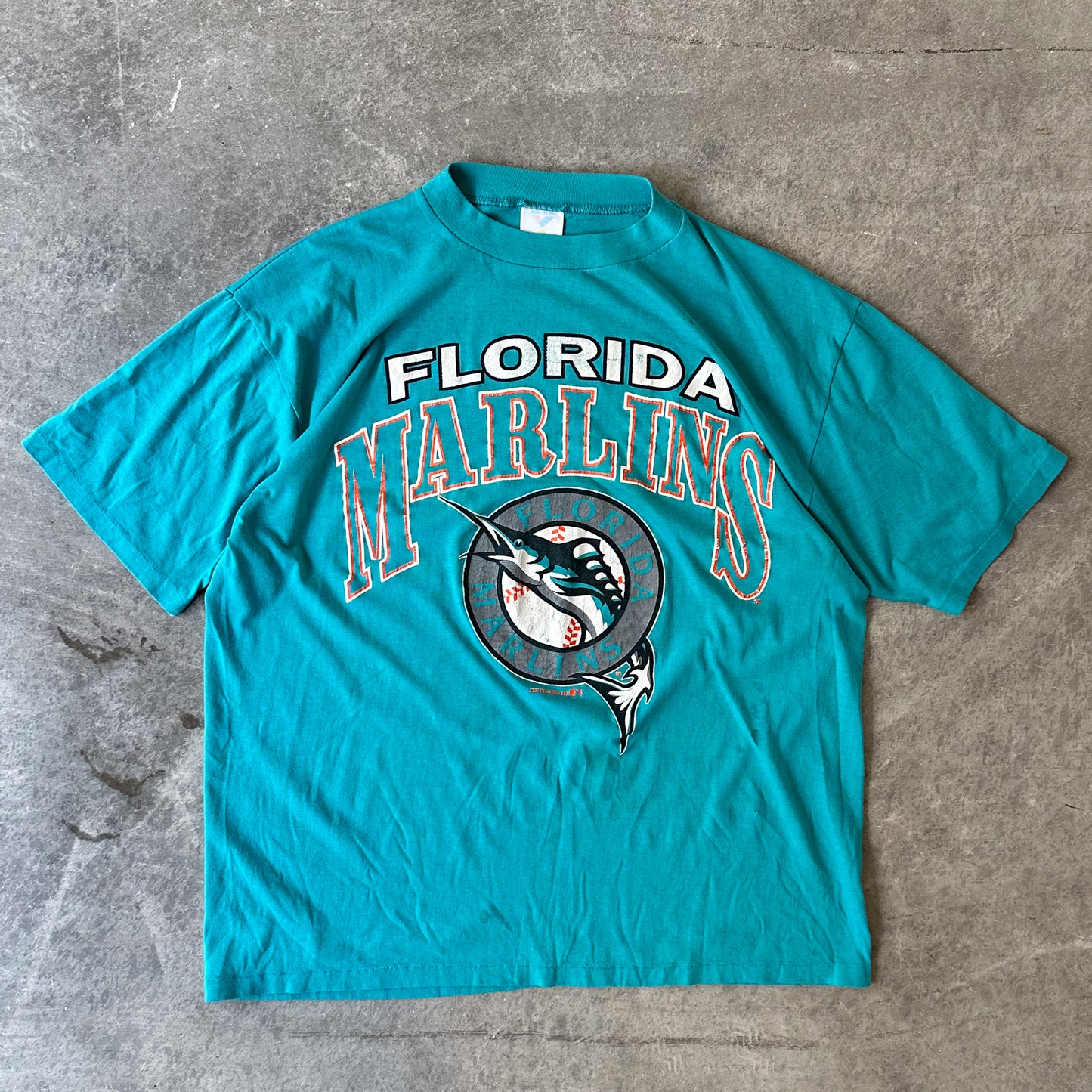 Vintage Florida Marlins 1991 T Shirt- XL